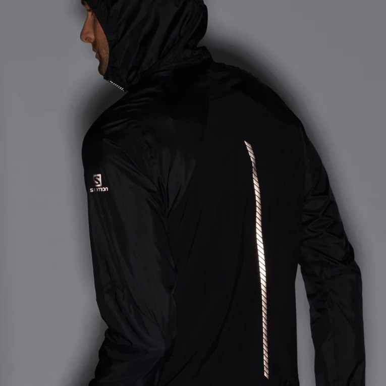 Salomon Bonatti Cross Men's Windbreaker Black | CA 60N13